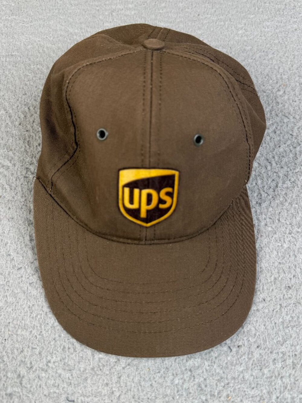 UPS Snapback Hat Employee Uniform Cap United Parcel Service Delivery